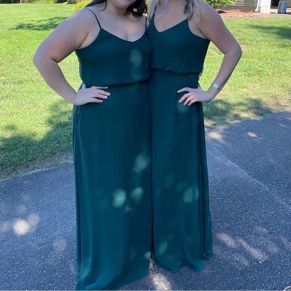 Birdy Grey Emerald Green Gwennie Bridesmaid Dress - Picture 4 of 4